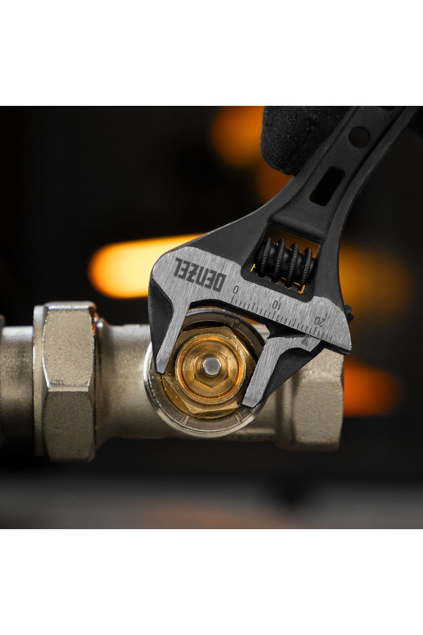 Ключ разводной, 150 мм, CrV, кованый Denzel