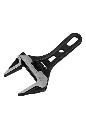 Ключ разводной 135 мм, CrV, кованый, укороченная рукоятка Denzel