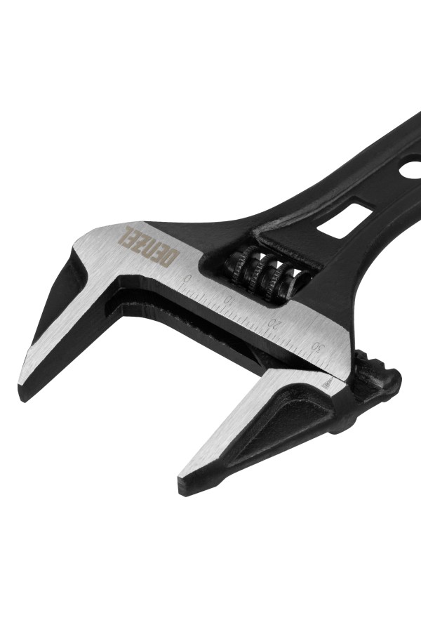 Ключ разводной 135 мм, CrV, кованый, укороченная рукоятка Denzel