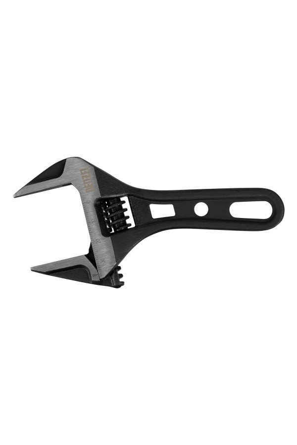 Ключ разводной 135 мм, CrV, кованый, укороченная рукоятка Denzel