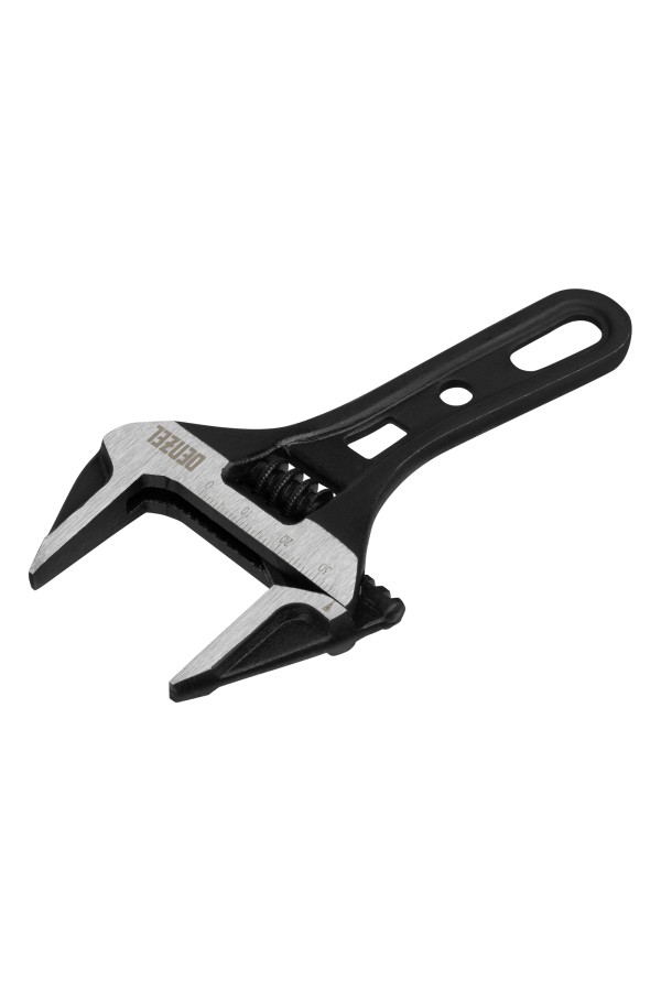 Ключ разводной 135 мм, CrV, кованый, укороченная рукоятка Denzel