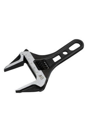 Ключ разводной 155 мм, CrV, кованый, укороченная рукоятка Denzel