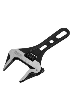 Ключ разводной 185 мм, CrV, кованый, укороченная рукоятка Denzel