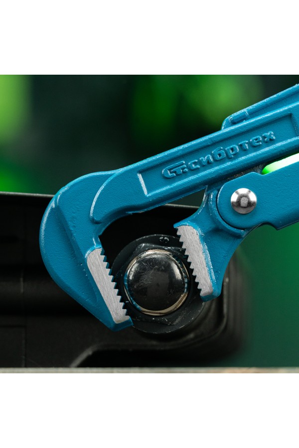 Ключ трубный рычажный №2, 1.5", литой, тип "L" Сибртех