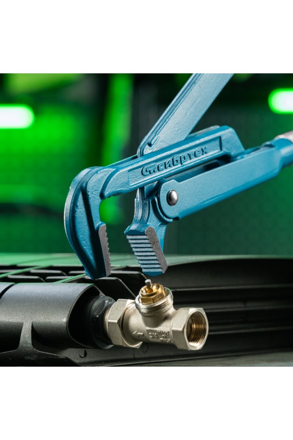 Ключ трубный рычажный №4, 3", литой, тип "L" Сибртех