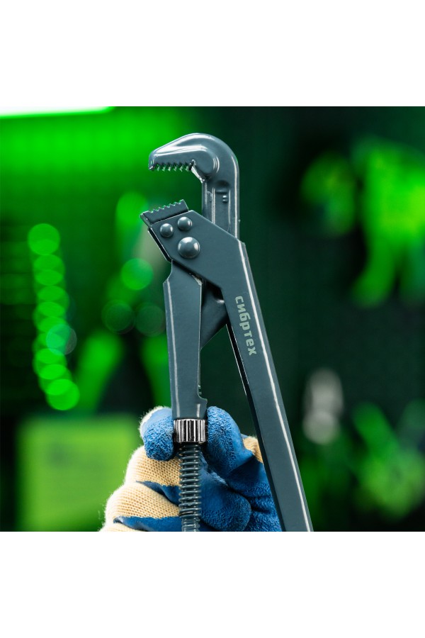 Ключ трубный рычажный КТР-1, 1", кованый, тип "L" Сибртех