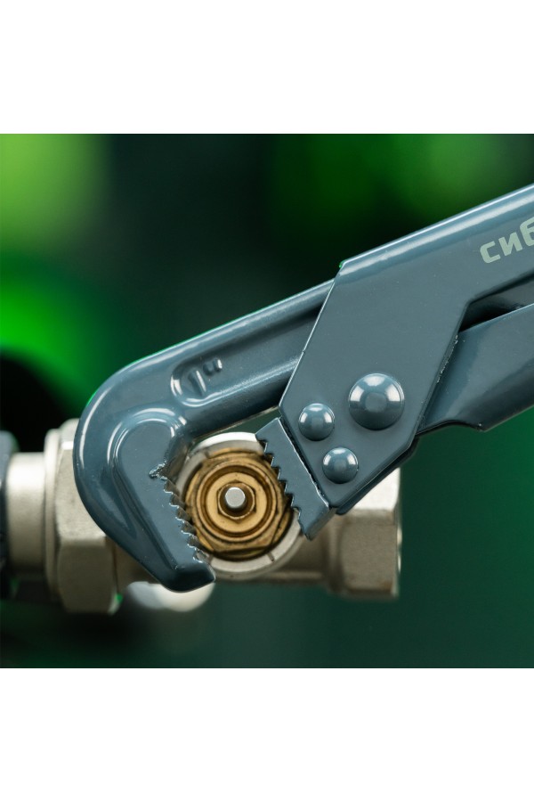 Ключ трубный рычажный КТР-1, 1", кованый, тип "L" Сибртех