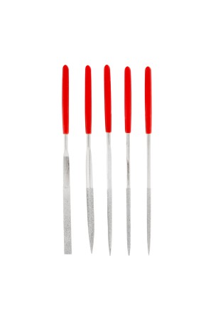 Набор надфилей алмазных, 140 х 50 х 3 мм, 5 шт Matrix