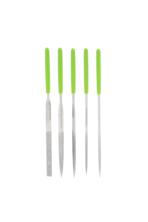 Набор надфилей алмазных, 140 х 50 х 3 мм, 5 шт Сибртех