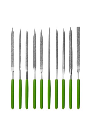 Набор надфилей алмазных 140 х 70 х 3 мм, 10 шт Сибртех