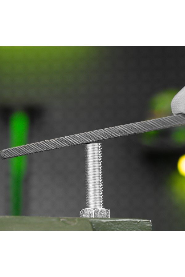 Напильник квадратный, 150 мм, деревянная ручка Сибртех