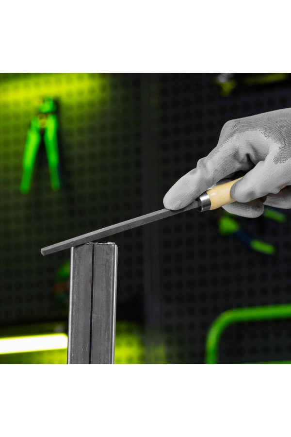 Напильник квадратный, 150 мм, деревянная ручка Сибртех