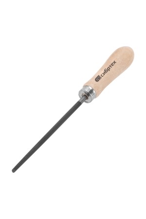 Напильник круглый, 150 мм, деревянная ручка Сибртех