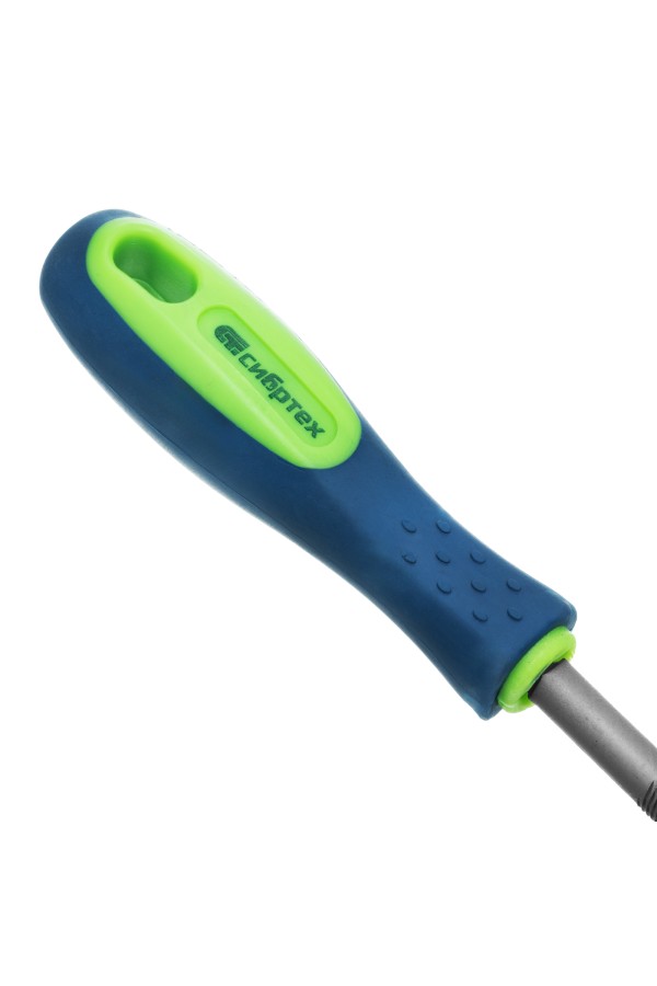 Напильник, 250 мм, круглый, двухкомпонентная рукоятка, №2 Сибртех