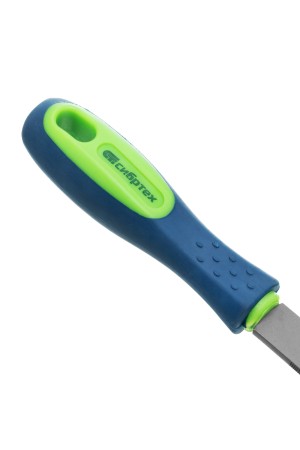 Напильник, 150 мм, плоский, двухкомпонентная рукоятка, №2 Сибртех