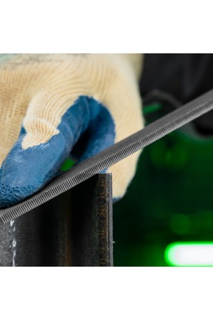 Напильник плоский, 200 мм, деревянная ручка Сибртех