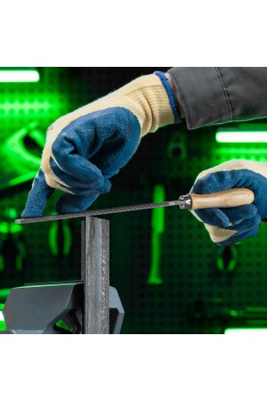 Напильник плоский, 200 мм, деревянная ручка Сибртех