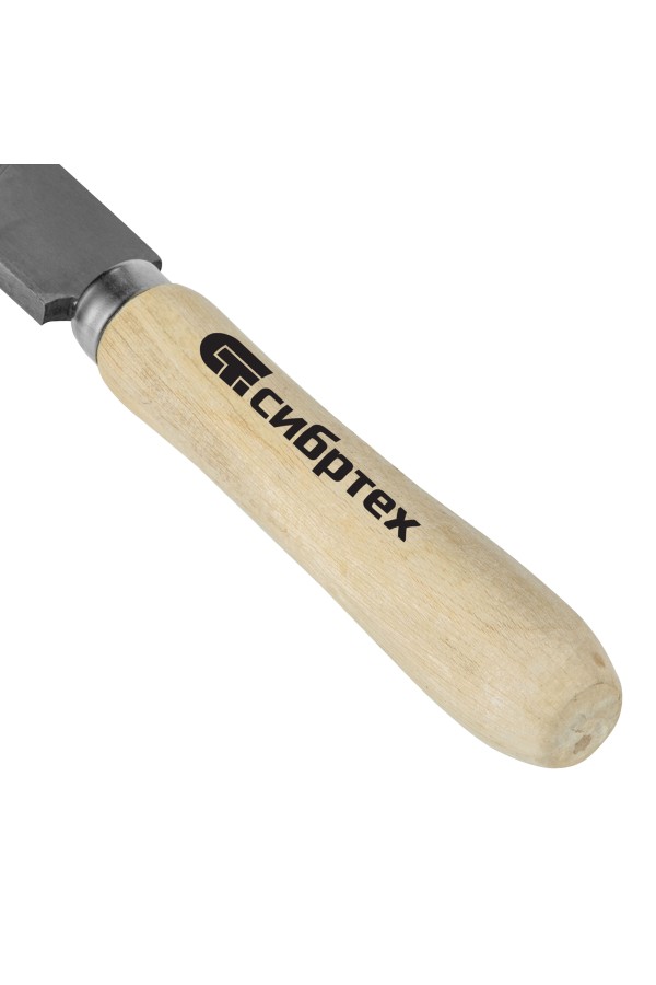 Напильник плоский, 250 мм, деревянная ручка Сибртех