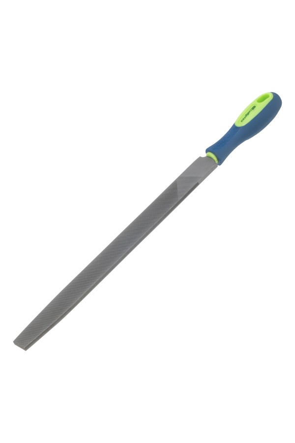 Напильник, 300 мм, плоский, двухкомпонентная рукоятка, №2 Сибртех