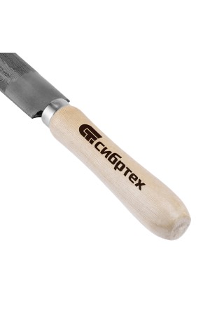 Напильник полукруглый, 300 мм, деревянная ручка Сибртех