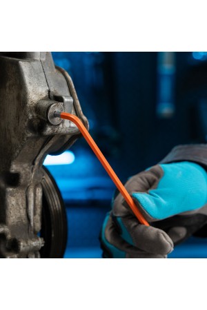 Набор ключей имбусовых HEX, 1.5-10 мм, S2, 9 шт, магнит, экстра-длинные с шаром, хром/краска Gross