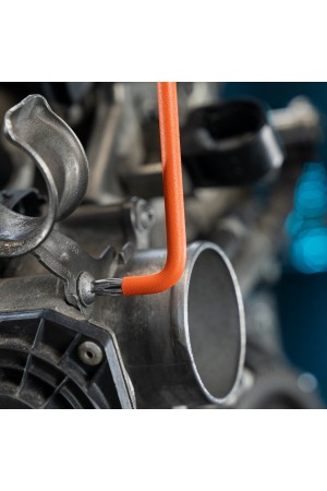 Набор ключей имбусовых Torx -TT, 9 шт: T10-T50, магнит, S2, экстра-длинные, хром/краска 9 шт Gross