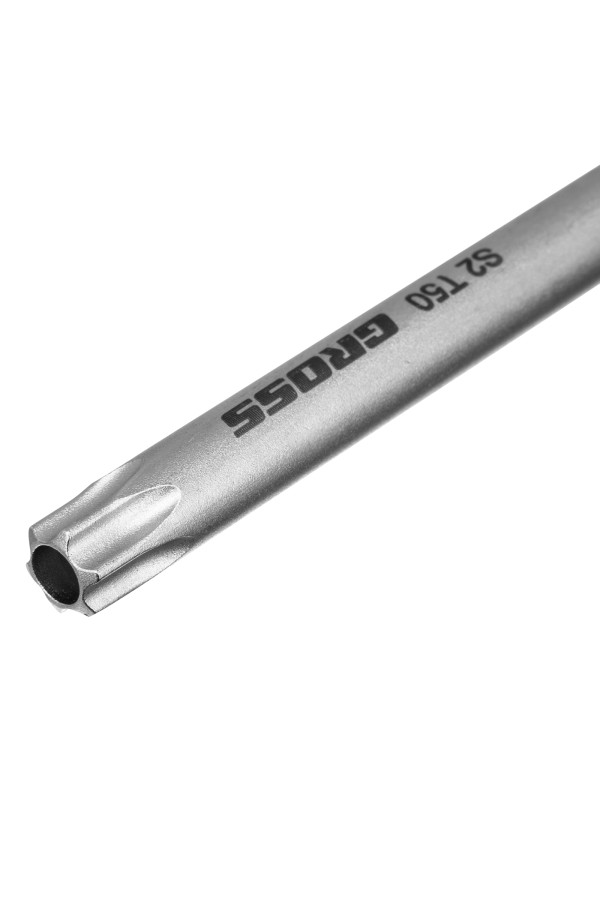 Набор ключей имбусовых Torx -TT, 9 шт: T10-T50, удлиненные, S2, сатинированные Gross