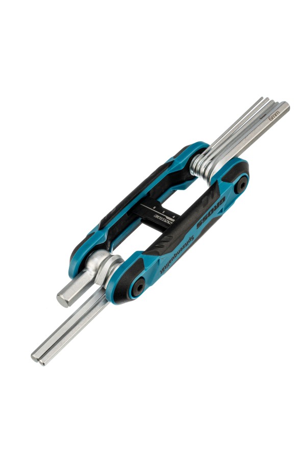 Набор ключей имбусовых HEX, складные, 8 шт CrV Gross