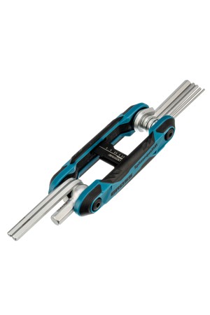 Набор ключей имбусовых HEX, складные, 8 шт CrV Gross