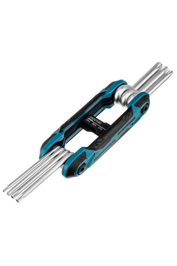 Набор ключей имбусовых Tamper-Torx , складные, 8 шт, CrV Gross