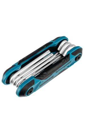 Набор ключей имбусовых Tamper-Torx , складные, 8 шт, CrV Gross