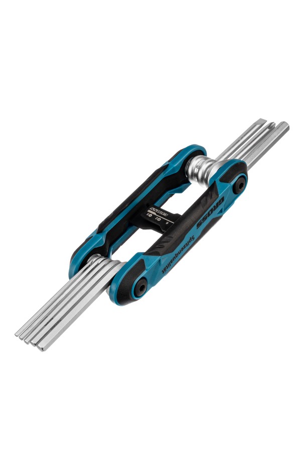 Набор ключей имбусовых универсальный, складные, 8 шт, CrV Gross