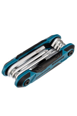 Набор ключей имбусовых универсальный, складные, 8 шт, CrV Gross