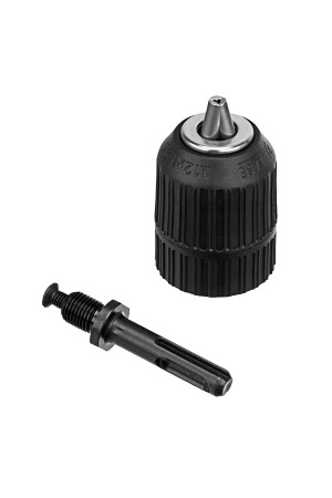 Патрон для дрели БЗП 2-13 мм, М12 х 1.25, адаптер SDS Plus Сибртех