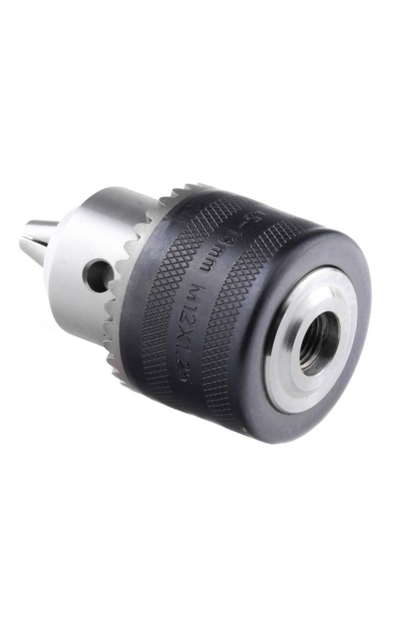 Патрон для дрели ключевой, 1.5-13 мм, М12 х 1.25, адаптер SDS Plus Сибртех