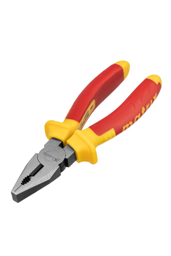 Плоскогубцы комбинированные, Insulated, 160 мм, двухкомпонентные рукоятки Matrix Professional