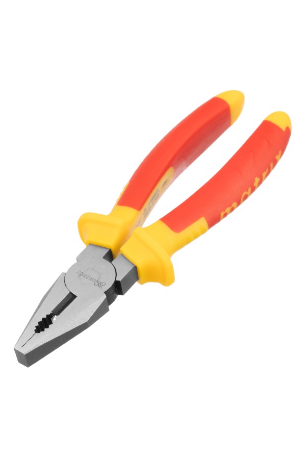 Плоскогубцы комбинированные, Insulated, 180 мм, двухкомпонентные рукоятки Matrix Professional