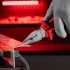 Плоскогубцы Nickel, 180 мм, никелированные, двухкомпонентные рукоятки Matrix