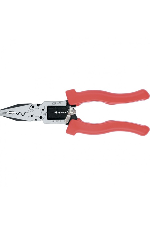 Плоскогубцы комбинированные, 200 мм, CrV, многофункциональные, полированные Matrix