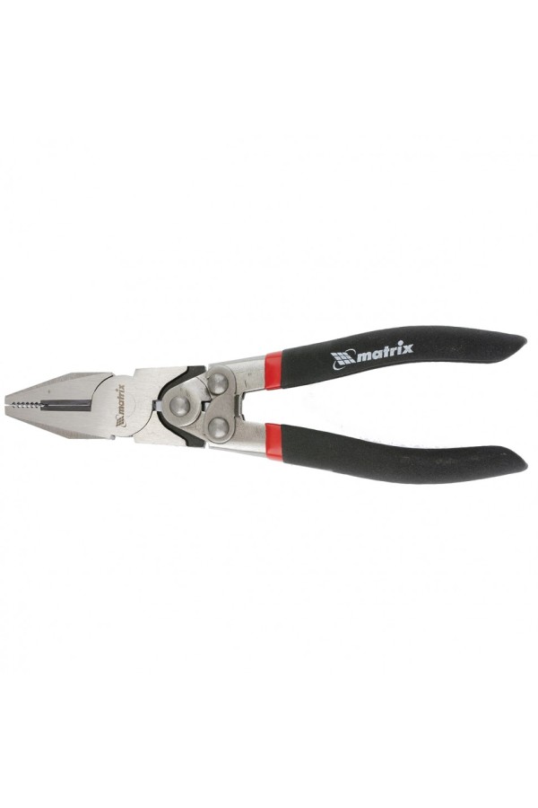 Плоскогубцы, Energies, 200 мм, двойной рычажный механизм Matrix