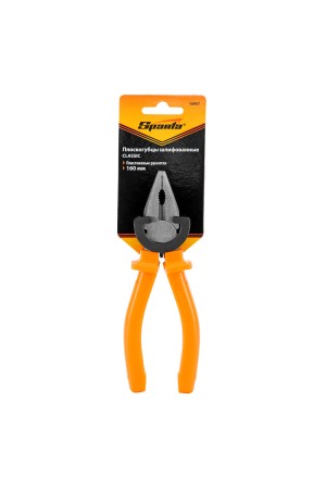 Плоскогубцы Classic, 160 мм, шлифованные, пластмассовые рукоятки Sparta