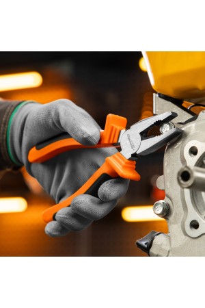 Плоскогубцы комбинированные Comfort, 180 мм, шлифованные, двухкомпонентные рукоятки Sparta