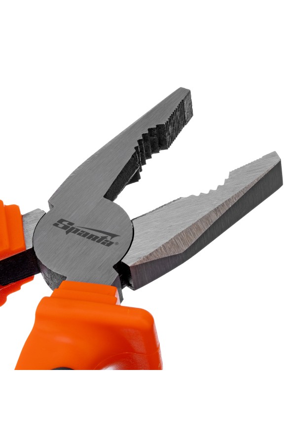 Плоскогубцы комбинированные Comfort, 200 мм, шлифованные, двухкомпонентные рукоятки Sparta