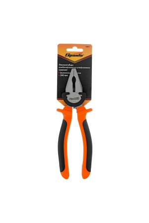 Плоскогубцы комбинированные Comfort, 200 мм, шлифованные, двухкомпонентные рукоятки Sparta