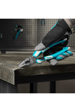 Плоскогубцы комбинированные 205 мм, трехкомпонентные рукоятки Gross