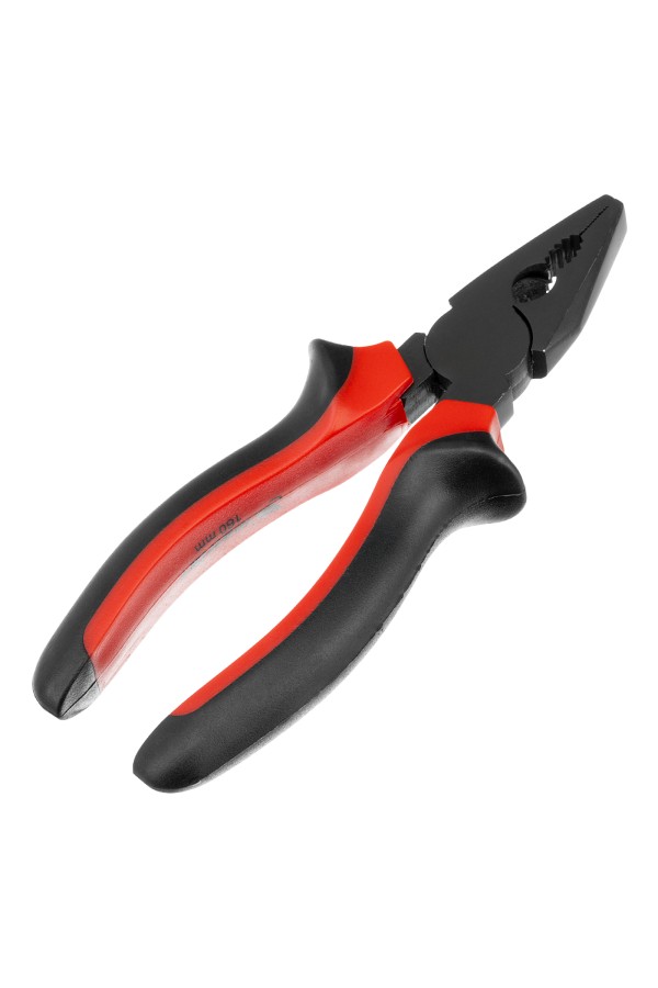 Плоскогубцы комбинированные Black Nickel, 160 мм, двухкомпонентные рукоятки Matrix
