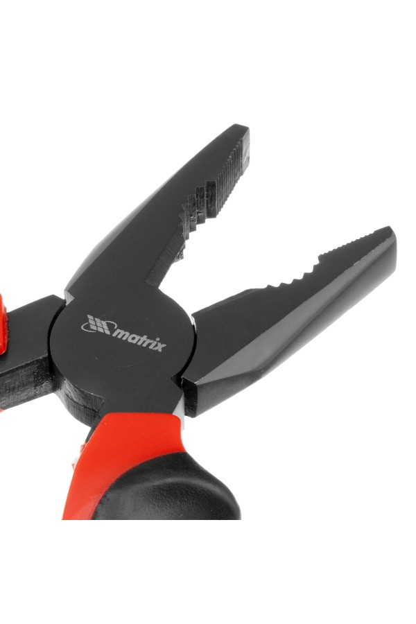 Плоскогубцы комбинированные Black Nickel, 160 мм, двухкомпонентные рукоятки Matrix
