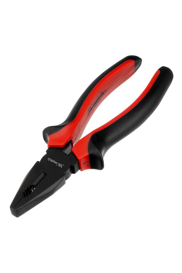 Плоскогубцы комбинированные Black Nickel, 180 мм, двухкомпонентные рукоятки Matrix