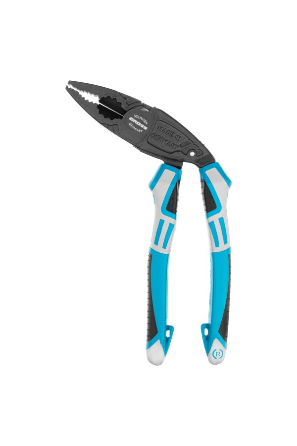 Плоскогубцы комбинированные с изогнутой головой, трехкомпонентные рукоятки, 200 мм Gross