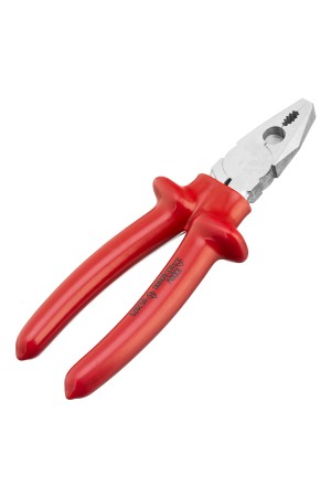 Плоскогубцы комбинированные, 200 мм, диэлектрические ручки до 1000 В, оцинкованные (НИЗ) Россия